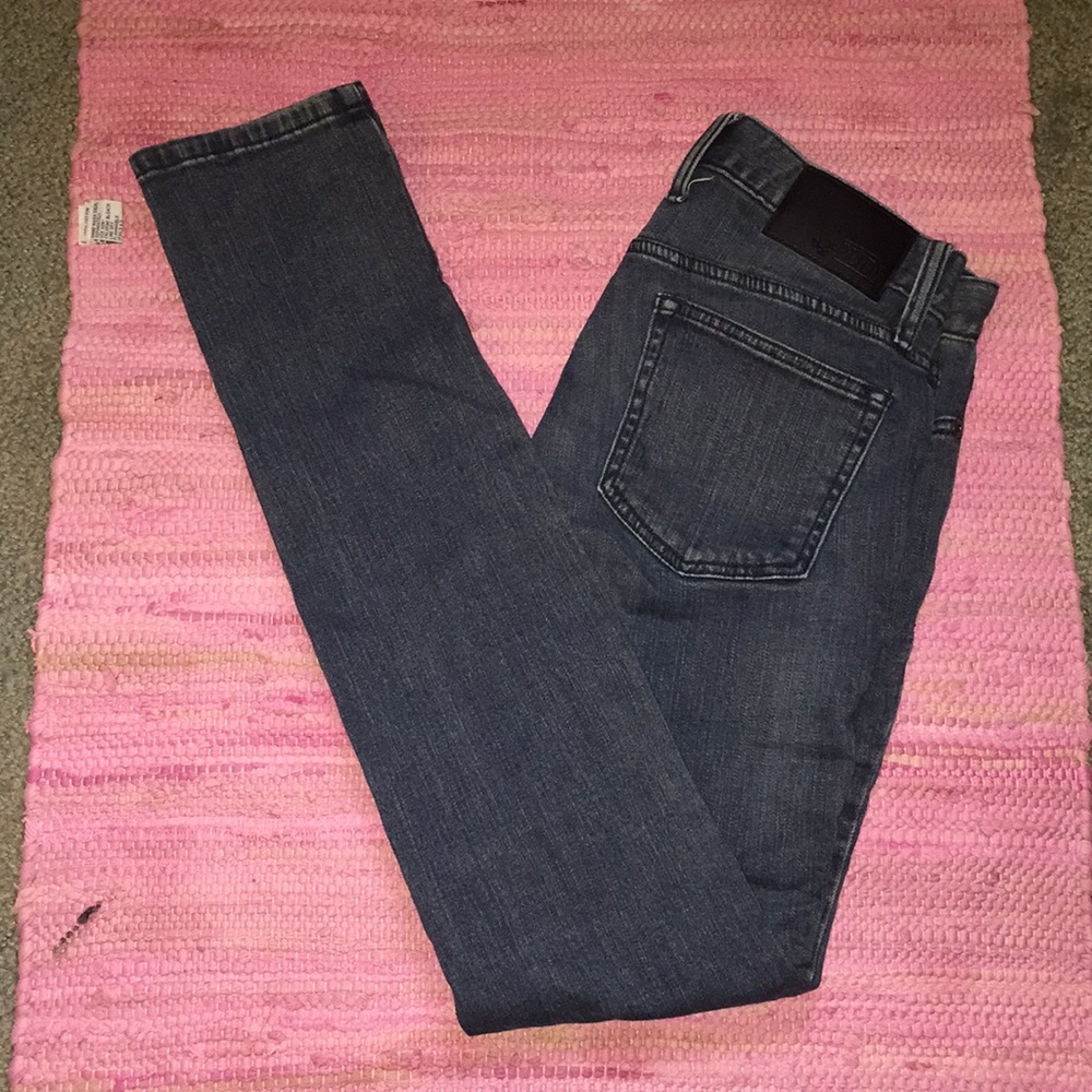 XXX RUDE super skinny 28/32 size jeans. Blue/grey.